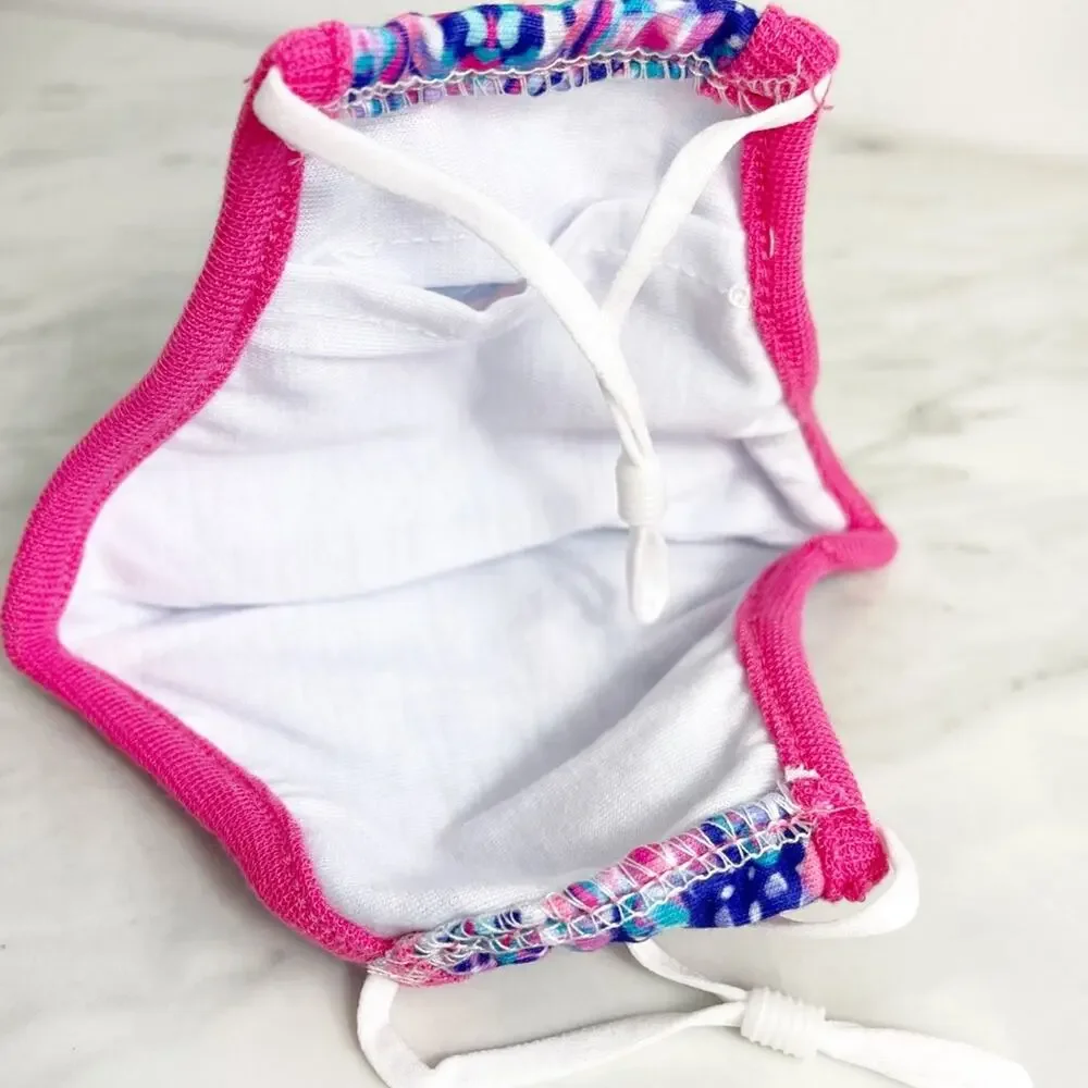 Cotton Washable Face Mask Removable Filter Pocket
